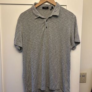 Theory grey polo L
